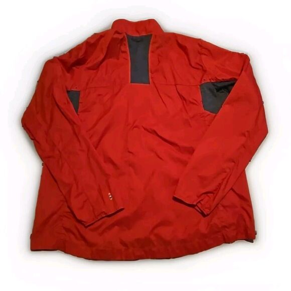 Smartwool Windbreaker Lightweight Mens Red Full Zip Size XL 100% Nylon Outdoors - Picture 4 of 9